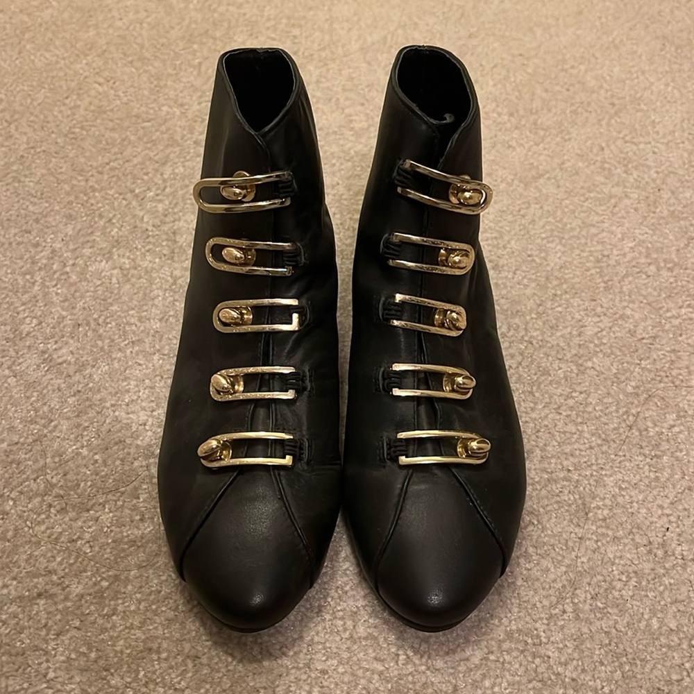 Stella Luna designer boutique handmade leather boots size 6.7 / EU37